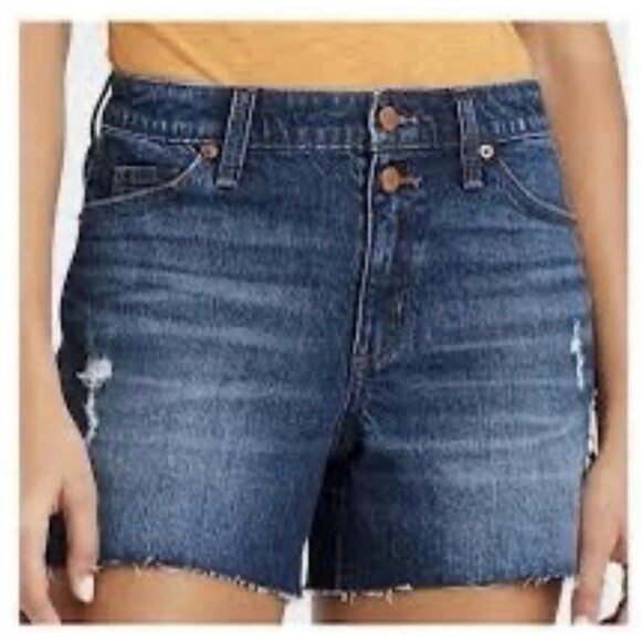 Universal Thread Pants - Universal Thread Vintage Midi Shorts Dark Wash Size 12/31R NWT!!